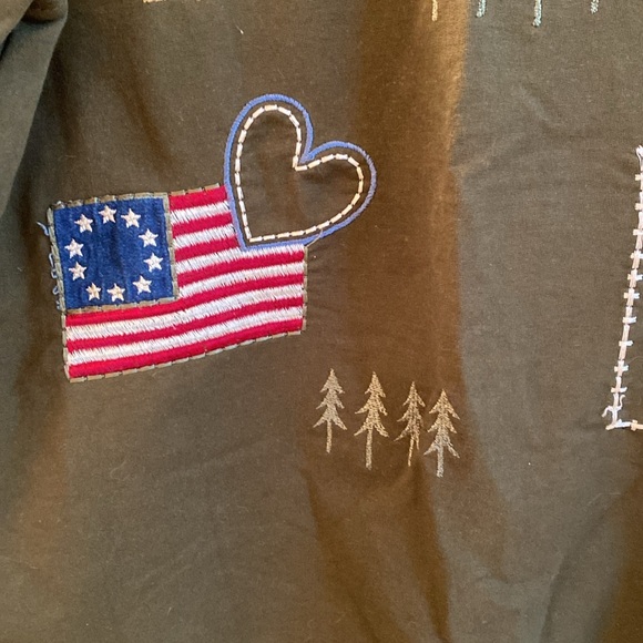 Links Hunter green sweatshirt - Picture 2 of 8